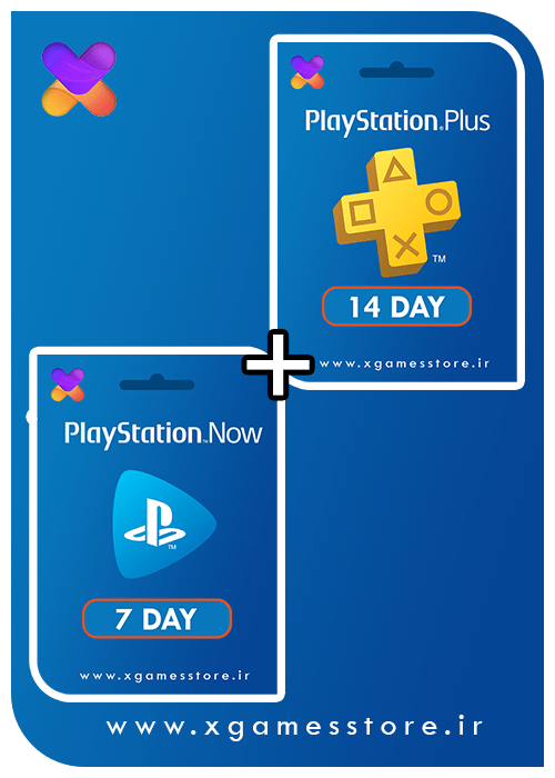 گیفت کارت X-Pack (PS Now 7 Day + PS Plus 15 Day)