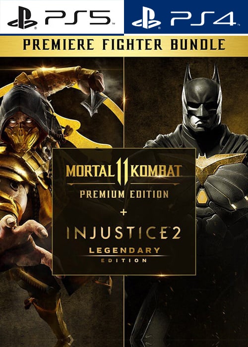 اکانت قانونی / Premier Fighter (Mortal Kombat 11 PE + Injustice 2 LE)
