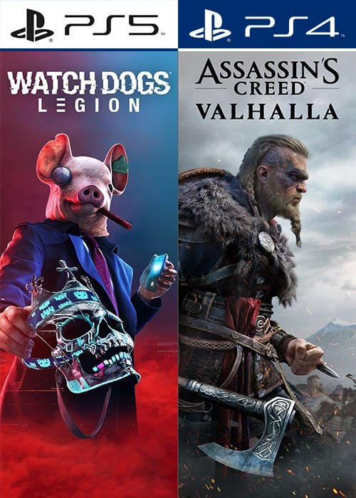 اکانت قانونی Ubisoft Bundle 1 (Assassin’s Creed Valhalla + Watch Dogs: Legion)