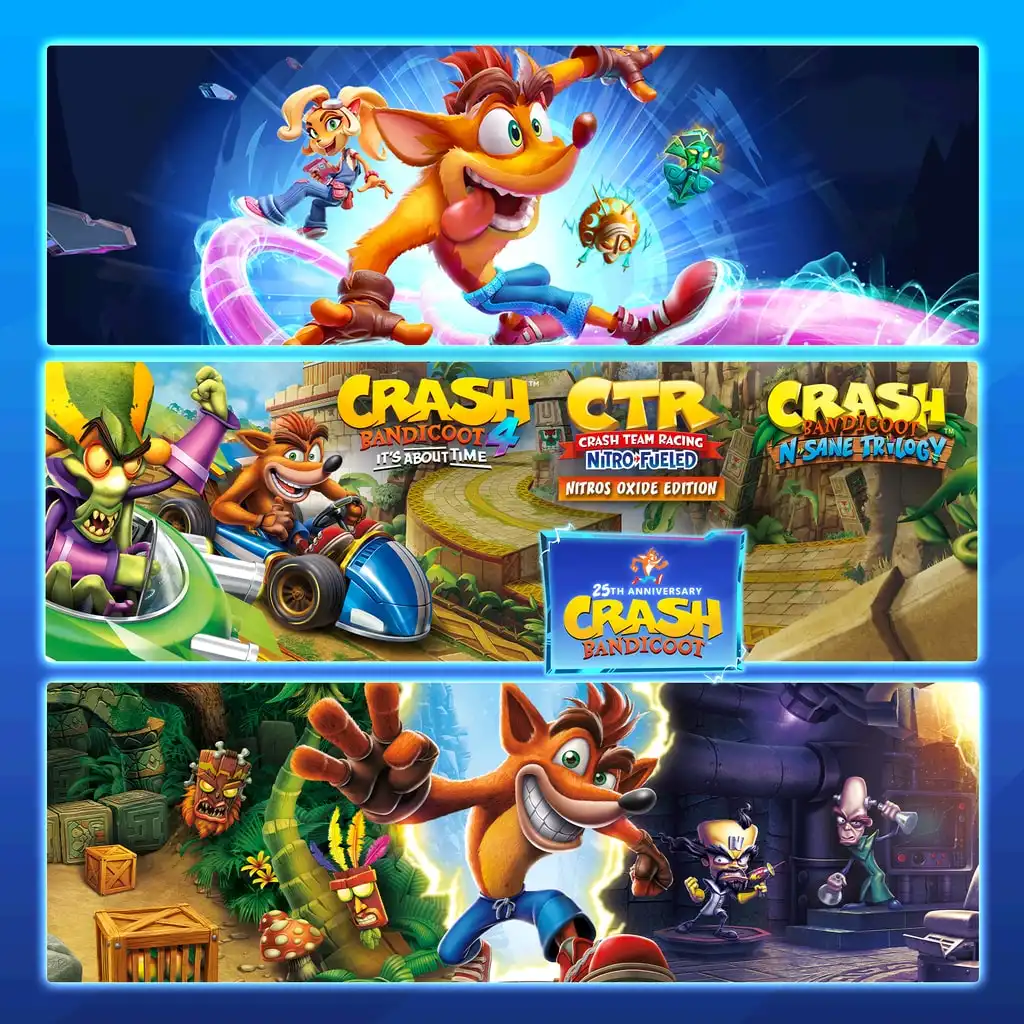 اکانت ظرفیتی Crash Bandicoot Crashiversary Bundle