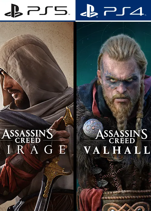 اکانت ظرفیتی Assassin’s Creed Mirage & Valhalla Bundle
