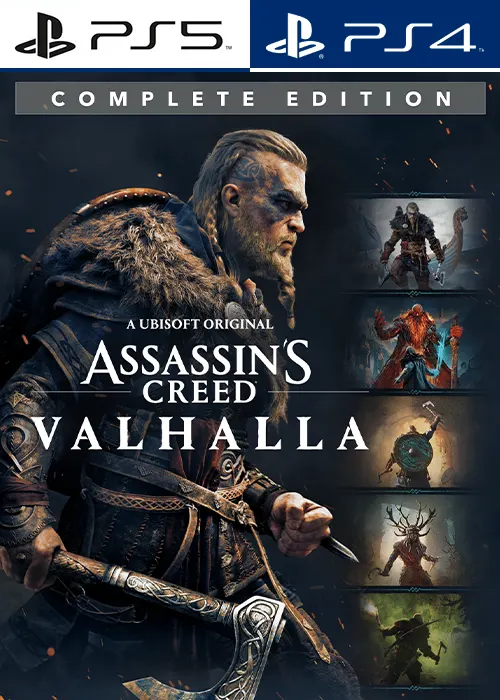 اکانت ظرفیتی Assassin's Creed Valhalla Complete Edition