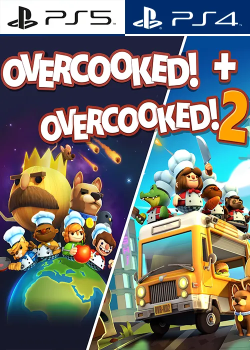 اکانت ظرفیتی Overcooked! + Overcooked! 2