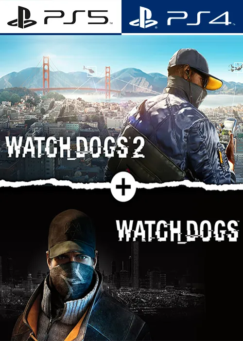 اکانت ظرفیتی Watch Dogs 1 + Watch Dogs 2 Bundle