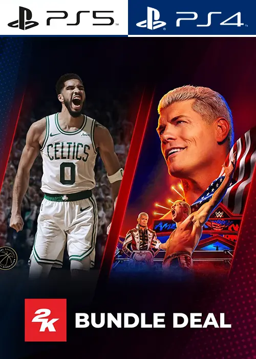 اکانت ظرفیتی NBA 2K25 x WWE 2K24 Bundle