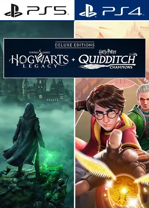 اکانت ظرفیتی Hogwarts Legacy + Harry Potter Quidditch Champions Deluxe Editions Bundle