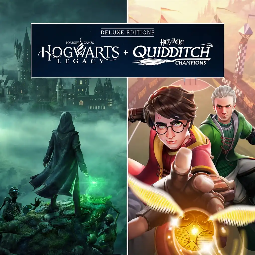 اکانت ظرفیتی Hogwarts Legacy + Harry Potter Quidditch Champions Deluxe Editions Bundle