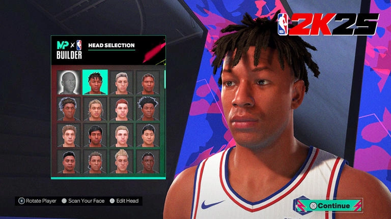 ساخت بازیکن در NBA 2K25